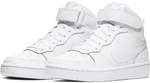 NIKE Court Borough Mid 2 Sneaker Kinder white/white-white 36.5