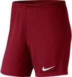 NIKE Park III Dri-FIT Knit Fu&szlig;ball Shorts Damen 677 - team red/white S