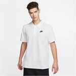 NIKE Sportswear Poloshirt Herren white/black S