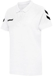 hummel GO Baumwoll Poloshirt Damen white XL