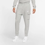 NIKE Sportswear Club Fleece Cargo Pants Herren dk grey heather/matte silver/white XL