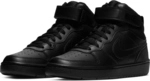 NIKE Court Borough Mid 2 Sneaker &auml;ltere Kinder 001 - black/black-black 38.5