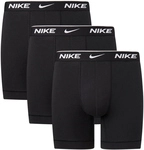 3er Pack NIKE Boxershorts Briefs Herren UB1 - black/black/black XS