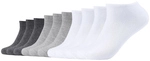 10er Pack s.Oliver Essentials Gek&auml;mmte Baumwolle Sneakersocken 0001 - white mix