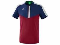 erima Squad Funktionsshirt new navy/bordeaux/silver grey S