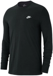 NIKE Sportswear Langarmshirt Herren 010 - black/white S