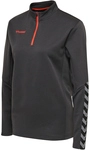 hummel Authentic 1/2-Zip Sweatshirt Damen asphalt L