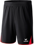 erima Classic 5-Cubes Shorts Kinder black/red 152