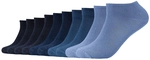 10er Pack s.Oliver Essentials Gek&auml;mmte Baumwolle Sneakersocken 0004 - navy 43-46