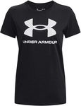UNDER ARMOUR Sportstyle Graphic T-Shirt Damen 001 - black/white L