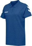 hummel GO Baumwoll Poloshirt Damen true blue XXL