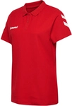 hummel GO Baumwoll Poloshirt Damen true red L