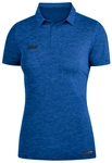 JAKO Premium Poloshirt royal meliert 44 (Damen)