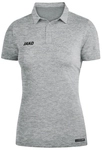 JAKO Premium Poloshirt grau meliert 38 (Damen)