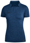 JAKO Premium Poloshirt marine meliert 40 (Damen)