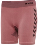hummel First Seamless kurze Tights Damen dusty rose XL/XXL