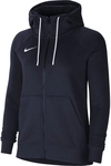 NIKE Park 20 Fleece Kapuzenjacke Damen obsidian/white/white XL