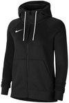 NIKE Park 20 Fleece Kapuzenjacke Damen black/white/white S
