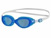 Speedo Futura Classic Schwimmbrille Kinder Clear/Neon Blue