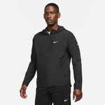 NIKE Repel Miler Laufjacke Herren 010 - black/black/reflective silv XL