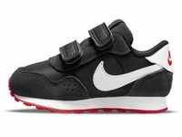 NIKE MD Valiant Baby-Sneaker black/white-dk smoke grey-university red 18.5