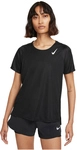 NIKE Dri-FIT Race Laufshirt Damen black/reflective silver XS