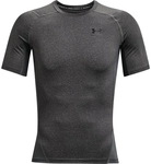 UNDER ARMOUR HeatGear kurzarm Funktionsshirt Herren carbon heather L