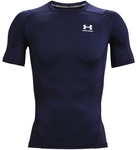 UNDER ARMOUR HeatGear kurzarm Funktionsshirt Herren 410 - midnight navy/white M
