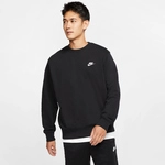 NIKE Sportswear French Terry Crew Pullover Herren black/white L