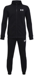 UNDER ARMOUR Knit Trainingsanzug Jungen 001 - black/white M (137-149 cm)