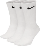 3er Pack NIKE Everyday Lightweight Crew Trainingssocken Herren 100 - white/black