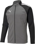 PUMA teamLIGA Trainingsjacke Herren smoked pearl/puma white M