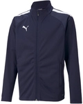 PUMA teamLIGA Trainingsjacke Kinder peacoat/puma white 176