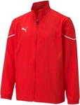 PUMA teamRISE Sideline Pr&auml;sentationsjacke Kinder PUMA red/PUMA black 140