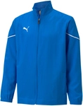 PUMA teamRISE Sideline Pr&auml;sentationsjacke Kinder electric blue lemonade/puma...