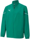 PUMA teamRISE Sideline Pr&auml;sentationsjacke Kinder pepper green/puma black 152