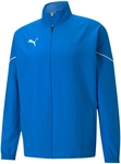 PUMA teamRISE Sideline Pr&auml;sentationsjacke electric blue lemonade/puma black M