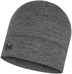 BUFF Merinowolle M&uuml;tze Midweight light grey melange