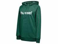 hummel GO Baumwoll Logo Hoodie Damen evergreen M