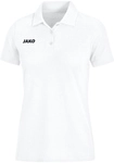 JAKO Base Poloshirt Damen wei&szlig; 34