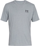UNDER ARMOUR Sportstyle Left Chest Trainingsshirt Herren 036 - steel light