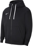 NIKE Park 20 Fleece Kapuzenjacke Herren black/white/white S