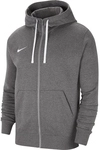 NIKE Park 20 Fleece Kapuzenjacke Herren charcoal heathr/white/white L