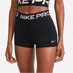 NIKE Pro 3" Tights Shorts Damen 010 - black/white L
