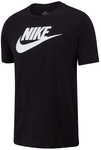 NIKE Sportswear T-Shirt Herren 010 - black/white L