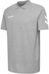 hummel GO Baumwoll Poloshirt Herren grey melange S