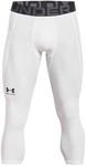 UNDER ARMOUR HeatGear Armour 3/4 Leggings Herren 100 - white/black L