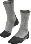 FALKE TK2 Wool Silk Trekkingsocken light grey 44-45
