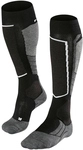 FALKE SK2 Skisocken aus Wolle Damen black mix 37-38