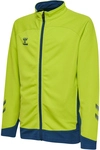 hummel LEAD Polyester Zip Jacke Kinder lime punch 128